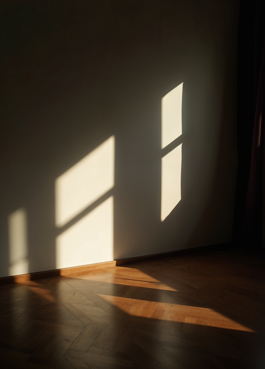Sunlit Minimalist Scene